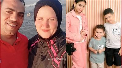 الـ4 جثث مع بعض.. نقل جثمان قاتل صغاره الـ3 لمشرحة المستشفى الدولي بالمنصورة