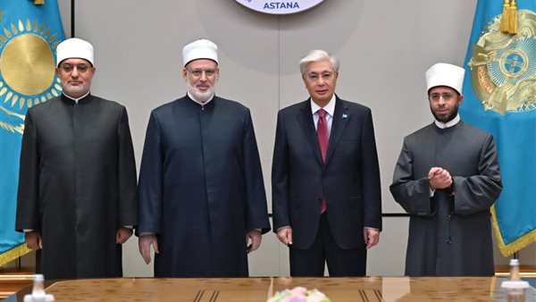 رئيس كازاخستان يستقبل