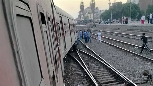 خروج قطار متجه إلى