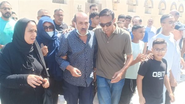 أحمد صيام لحظة تشييع