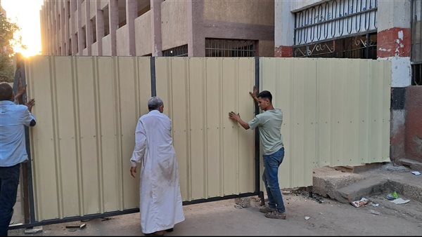 تركيب سور متحرك 