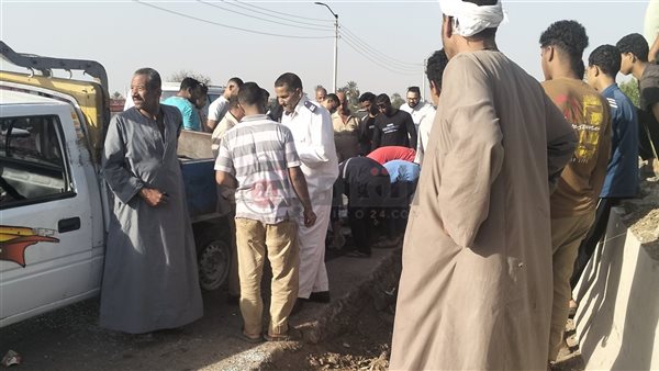 جانب من الحادث 