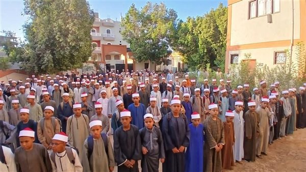 جانب من انتظام الدراسة