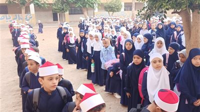 بالعِمّة والقفطان.. انتظام الدراسة بالمعاهد الأزهرية بالقليوبية| صور