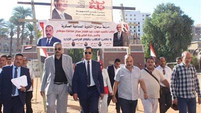 مدير تعليم سوهاج يتابع سير العملية التعليمية في عدد من المدارس