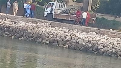 إصلاح كسر خط غاز ببحر مويس في بنها بالقليوبية 