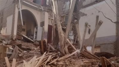 إصابة شخص في انهيار جزئي لمسجد بعين شمس