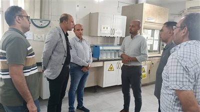 رئيس جهاز العبور يتفقد محطة المياه الرئيسية والتوسعات الجديدة