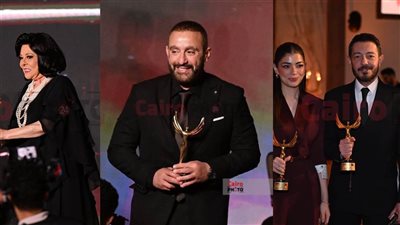 السقا وإسعاد يونس وآل زاهر أبرزهم.. نجوم الفن يتسلمون جوائزهم من مهرجان الفضائيات العربية| صور