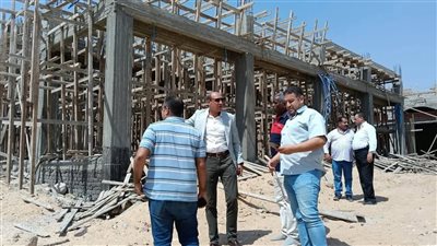رئيس جهاز العبور يتفقد مشروع الورش الرئيسية بالمنطقة الصناعية الأولى