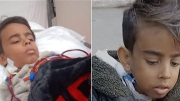 الطفل الفلسطيني المريض