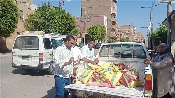 حملات تموينية مكثفة