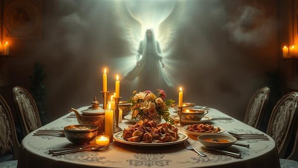 حلم الأكل مع الميت