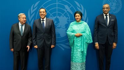 مدبولي يلتقي سكرتير عام الأمم المتحدة على هامش أعمال الجمعية العامة