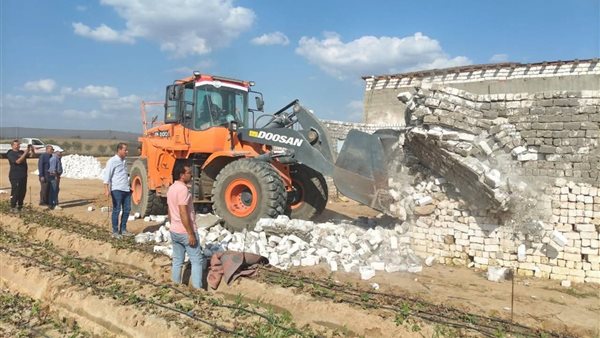 حملات إزالة في المنوفية