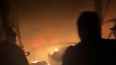 مصرع شخصين وإصابة 27 آخرين في حريق مصنع بالمحلة الكبرى