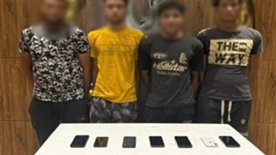 القبض على عصابة خطف الهواتف باستخدام دراجة نارية بالنزهة