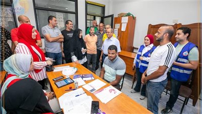 لتحسين صحة العاملين.. مياه الإسكندرية تستقبل حملة 100 مليون صحة للكشف المبكر