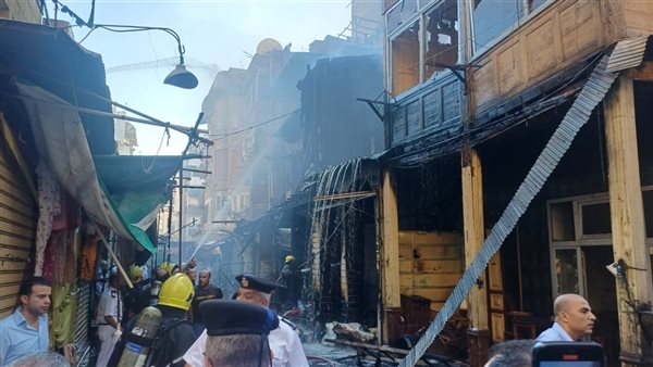 جانب من الحادث 