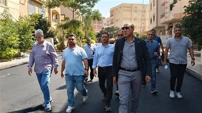 رئيس جهاز العبور يتفقد أعمال تطوير ورفع كفاءة الطرق