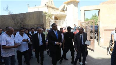وزير التعليم ومحافظ المنيا يتفقدان 3 مدارس بإدارة أبو قرقاص التعليمية 