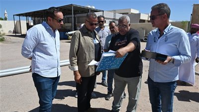 محافظ جنوب سيناء يتفقد المركز التكنولوجي ويتابع أعمال الحملة الميكانيكية ورفع كفاءة منظومة النظافة بمدينة نويبع
