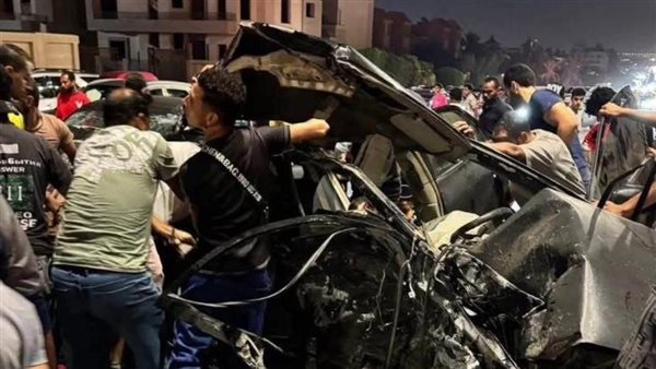 جانب من الحادث 