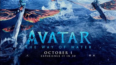 عودة فيلم Avatar: The Way of Water إلى دور العرض العالمية بتقنية 3D ابتداء من اليوم