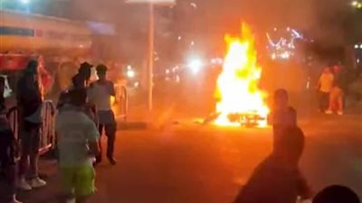 ما زال يسدد أقساطه.. النيران تلتهم سكوتر بعد شهرين من شرائه في قنا