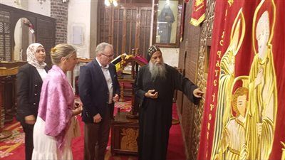 محافظ أسيوط: السفير التشيكي يزور دير المحرق بالقوصية ضمن جولته بالمحافظة