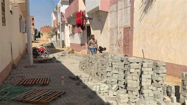 خطة لرصف احياء الوادى