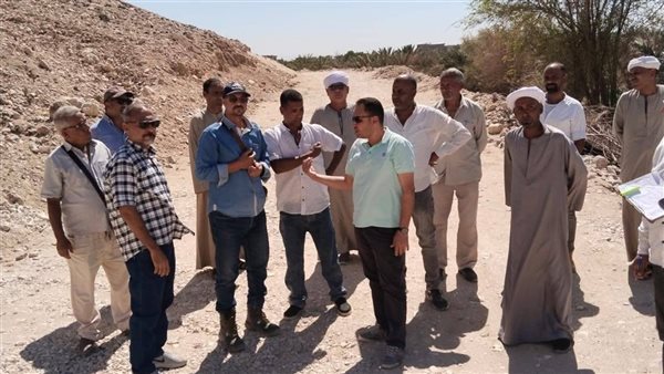 لجنة أثرية بجبانة