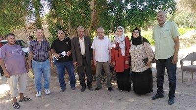 وكيل زراعة جنوب سيناء يستقبل وفد القومي للبحوث لقطاع الإنتاج الحيواني