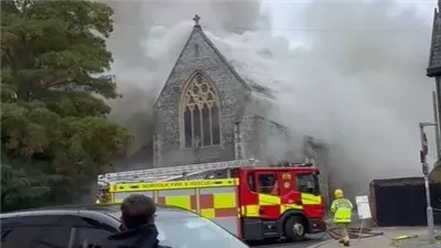 حريق يلتهم كنيسة تاريخية شرق إنجلترا.. وأضرار جسيمة تطال مركزًا حيويًا