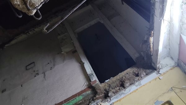 انهيار عقار 