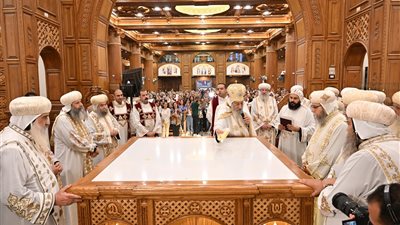 تدشين كاتدرائية مارمرقس في أسيوط بحضور البابا تواضروس و16 من الآباء