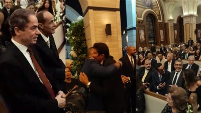 أحمد المسلماني وأشرف عبد الباقي وليلى عز العرب.. نجوم الفن والإعلام في حفل زفاف نجل هاني رمزي