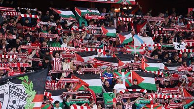  أتلتيك بيلباو يصنع التاريخ كأول فريق إسباني يكرم فلسطين بشكل رسمي