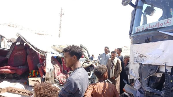 جانب من الحادث 