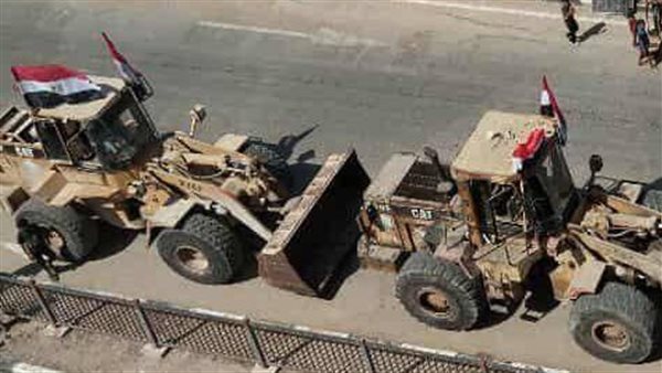 الجرافات المصرية