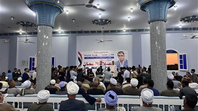 بحضور الآلاف | علاء السمان أمين القبائل العربية بـ مستقبل وطن يواصل جولاته الانتخابية.. وترحيب بقرار ترشحه