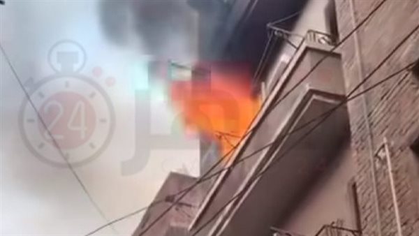 حريق شقة - ارشيفية