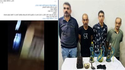 بحوزتهم كمية من المخدرات.. ضبط المتهمين بإدارة مقهى لتعاطي المواد المخدرة بدمياط