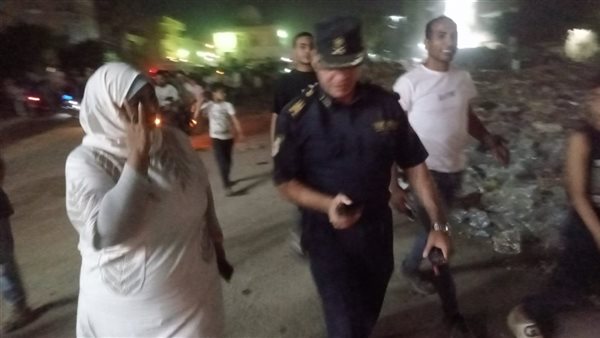 جانب من موقع الحادث