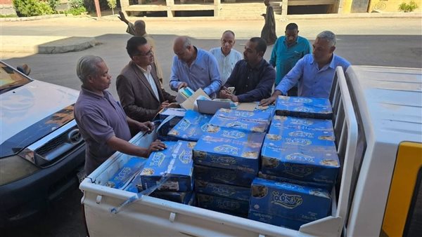 ضبط مواد غذائية منتهية