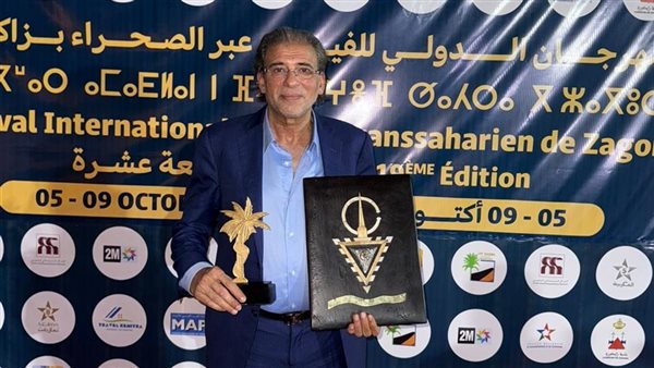 خالد يوسف خلال التكريم