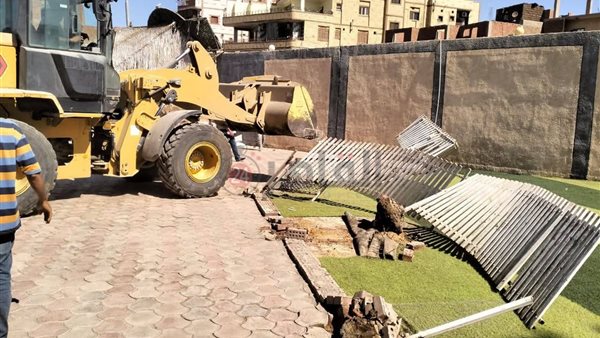 جانب من الإزالة