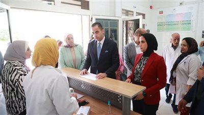 نائب وزير الصحة يوجه بتطوير حميات الإسكندرية والماترنتيه والعمل على زيادة الأطباء