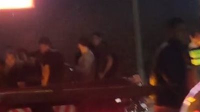 إصابة 3 أشخاص في تصادم سيارتين أعلى محور 26 يوليو بالشيخ زايد