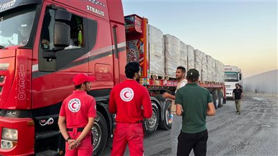 الهلال الأحمر المصري يُثمن جهود الدولة المصرية في وقف إطلاق النار ودعم الشعب الفلسطيني